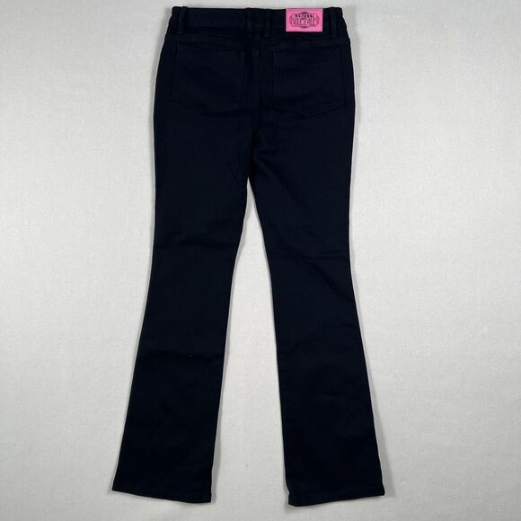 NWT Trash And Vaudeville Dream Bootcut Jeans Women’s 27/5 Black Stretch Denim - Picture 16 of 16